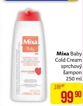 Sprchový a koupelový krém Cold Cream Baby Mixa