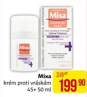 Krém pleťový proti vráskám Mixa