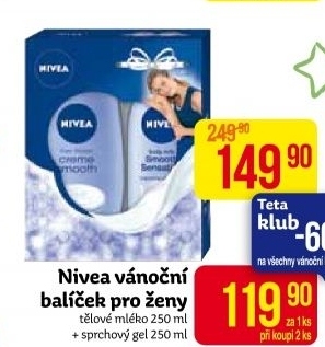 Dárková kazeta dámská Nivea