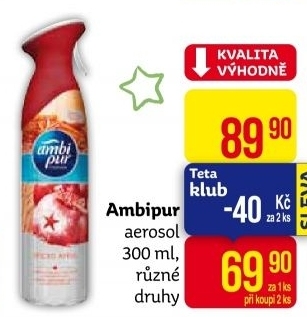 Osvěžovač vzduchu ve spreji Ambi Pur