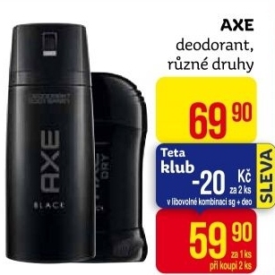 Deodoranty Axe