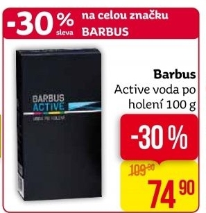 Voda po holení Barbus