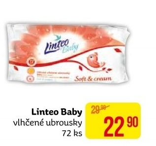 Vlhčené ubrousky dětské Linteo Baby