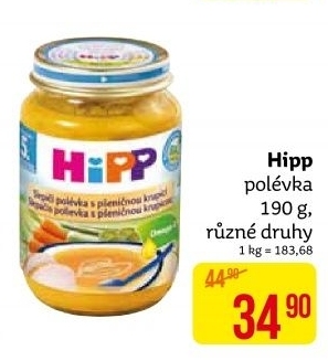 Dětská polévka Bio HiPP