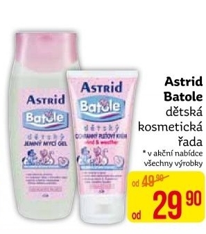 Kosmetika dětská Batole Astrid