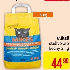 Stelivo pro kočky Mikeš
