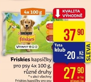 Kapsičky pro psy Friskies
