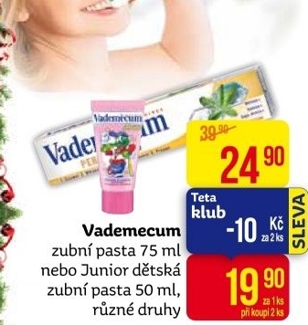 Pasty na zuby Vademecum