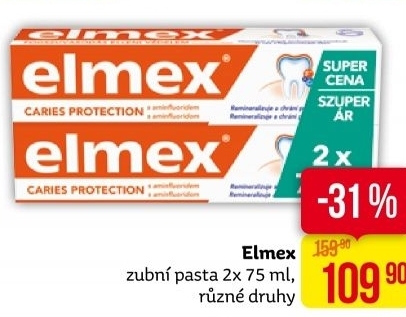 Pasty na zuby Elmex