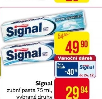Pasty na zuby Signal