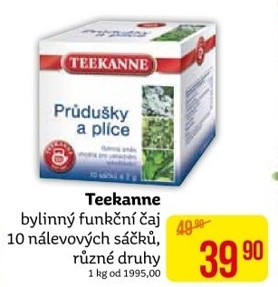 Čaj bylinný Funkční Teekanne