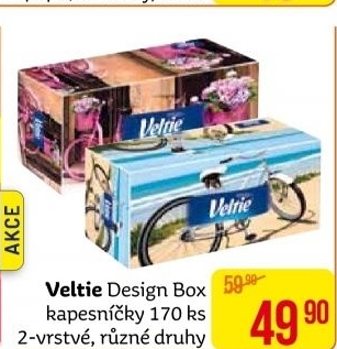 Kapesníčky papírové Veltie Kleenex - box