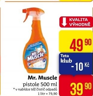 Čistič Mr.Muscle
