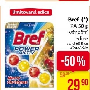 WC blok tuhý Power Aktiv Bref