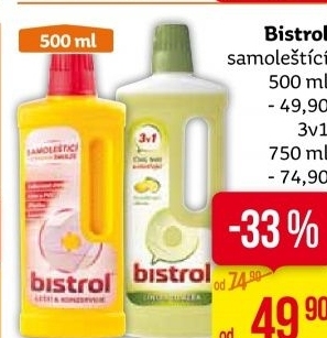 Emulze vosková samoleštící Bistrol