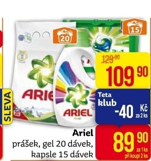 Prací prášek Ariel
