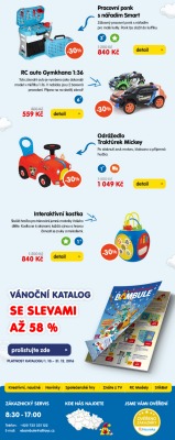 akční leták Bambule 25.11.2016-27.11.2016