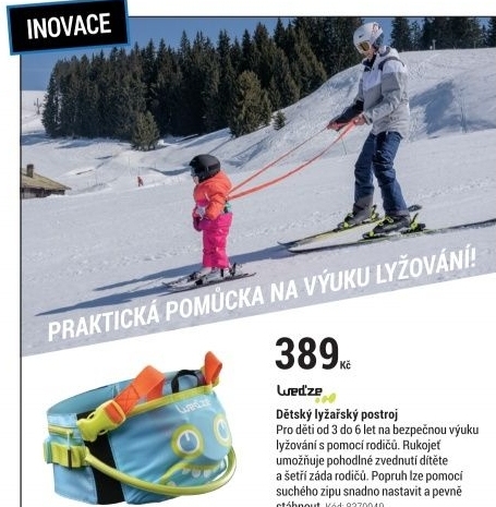 DĚTSKÝ LYŽAŘSKÝ POSTROJ MODRÝ