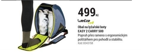 OBAL NA LYŽAŘSKOU OBUV EASY 2 CARRY 500 MODRÝ