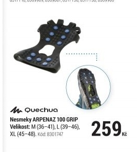 NESMEKY ARPENAZ 100 GRIP ČERNÉ