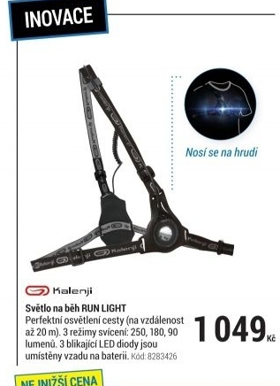 SVĚTLO RUN LIGHT NA BĚH
