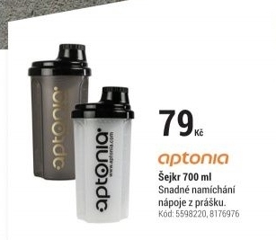 PRŮHLEDNÝ ŠEJKR 700 ML