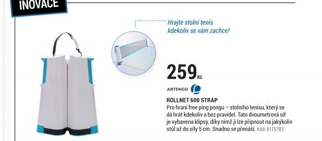 ROLLNET 600 STRAP MODRÝ