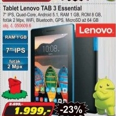 Tablet Lenovo Tab3 7 Essential