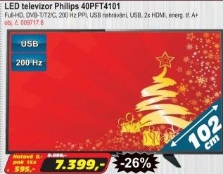 LED televize Philips 40PFT4101/12