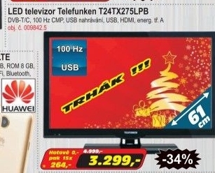 LED televize Telefunken T24TX275LPB