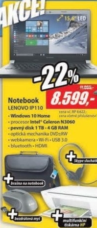 SADA LENOVO IP110+DJ2130+příslušen. SADA
