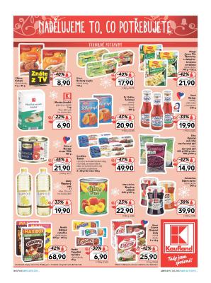 akční leták Kaufland 1.12.2016-7.12.2016