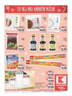 akční leták Kaufland 1.12.2016-7.12.2016