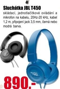 Sluchátka přes hlavu JBL T450