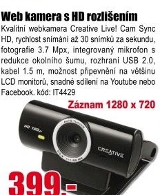 Web kamera Creative Live!