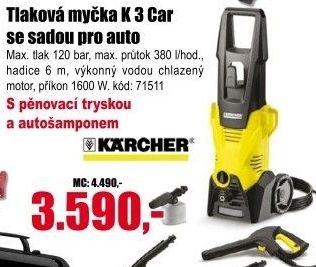 Vysokotlaký čistič Car&amp