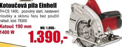 Kotoučová pila Einhell TH-CS 1400