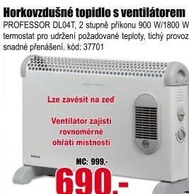 Konvektor Professor DL04T
