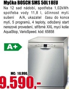 Myčka Bosch SMS 50L18EU