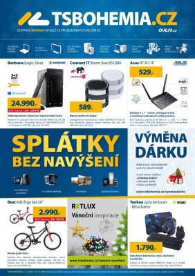akční leták TSBOHEMIA.cz 1.12.2016-31.12.2016