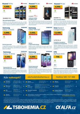 akční leták TSBOHEMIA.cz 1.12.2016-31.12.2016