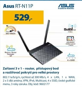 Router Asus RT N11P