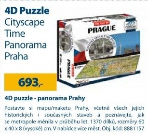 4D puzzle Cityscape