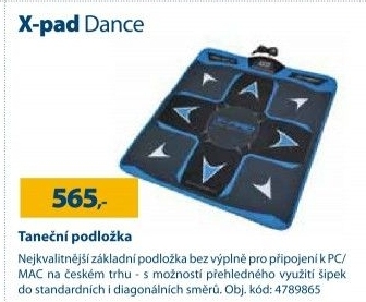Taneční podložka X-pad Dance