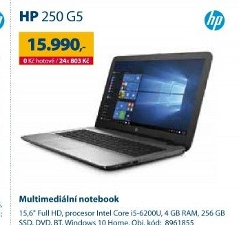 Notebook HP 250 G5