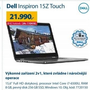 Notebook Dell Inspiron 15z Touch