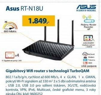 Router Asus RT-N18U