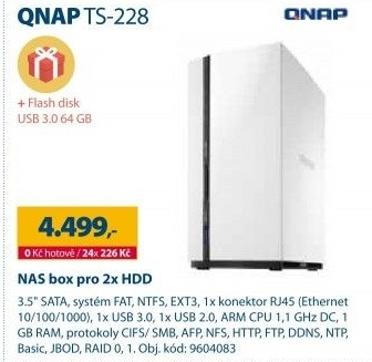 Datové úložiště QNAP TS-228