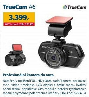 Autokamera TrueCam A6