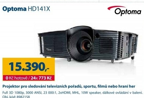 Projektor Optoma HD141X